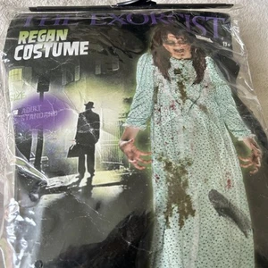 Der Exorzist, Regan Kostüm Erwachsene Standard Vintage 2012 von Morbid für Warner Bro - Bild 1 von 17