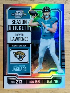 2023 Panini Contenders Optic Silver #25 Trevor Lawrence - Picture 1 of 2