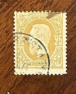 Belgium: 1881. Set of 1 SC# 44 used. Lot #SB-3095 - Picture 1 of 1