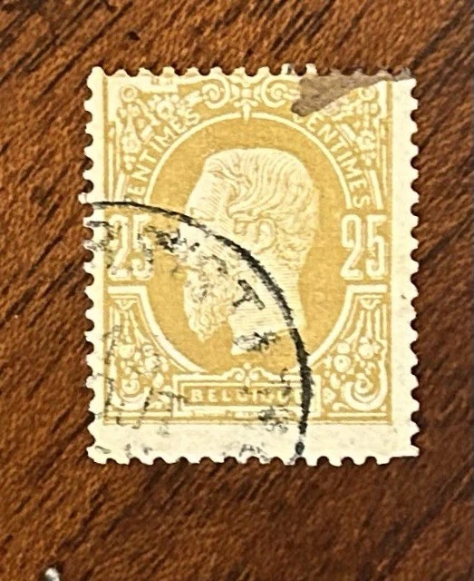 Bélgica: 1881. Juego de 1 SC# 44 usado. Lote #SB-3095 Foto 1 de 1