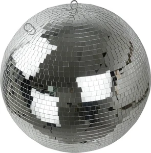 Silver Mirror Ball 600mm 24" inch Disco Glitter - Picture 1 of 3