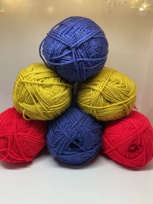 Lot 6: Color # (2 Ea) 1010, 1823, 1825 Stylecraft Special DK Yarn Preowned READ - Image 1 of 4