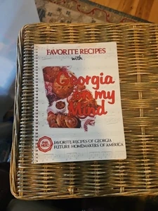 GEORGIA ON MY MIND Cookbook Future Homemakers Of America Favorite Recipes Unused - Picture 1 of 8