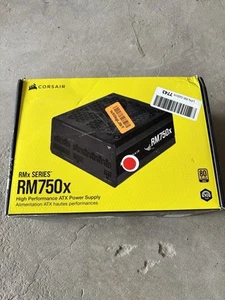 AS IS CORSAIR RM750x Fully Modular ATX Power Supply 80 PLUS Gold for repair - Picture 1 of 4