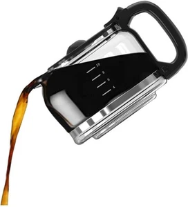 Gevi 10-Cup Replacement Glass Coffee Carafe for Maker Compatible Clear - Picture 1 of 6