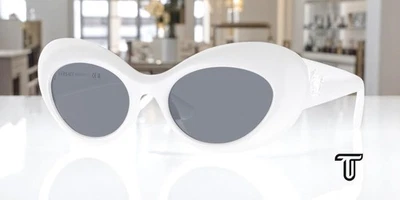 Gafas de sol para mujer VERSACE VE4456U 314 1 blanco gris 52 mm Foto 1 de 4