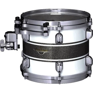TAMA Starclassic Maple Rack Tom 8"x6" - MAT0806BN-SSR Plateado Nieve Racing Raya - Bild 1 von 1