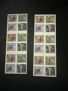 U.S. Forever Stamps #4781b A Flag For All Seasons 2 Full Booklets Of 20 Mint NH - Picture 1 of 2