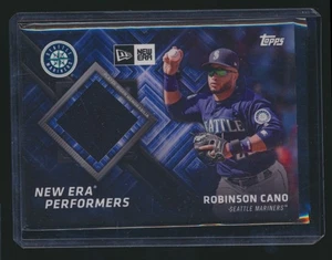 2018 TOPPS NEW ERA PERFORMERS JERSEY RELIC ROBINSON CANO MARINERS - Picture 1 of 1
