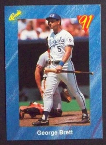 George Brett 1991 Classic Baseball #T46 Lot of 5 Cards - Imagen 1 de 1