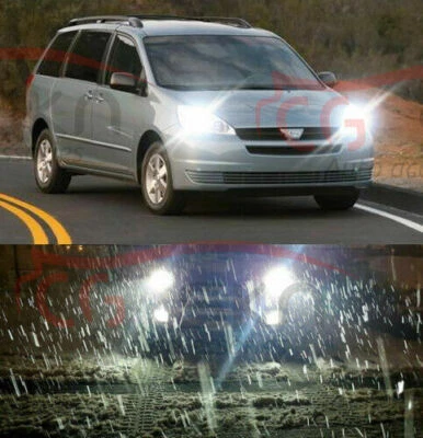 PARA TOYOTA SIENNA 2004-2005 FARO LÁMPARA LED BOMBILLAS COMBO 4 piezas EE. UU. 18920 Foto 1 de 4