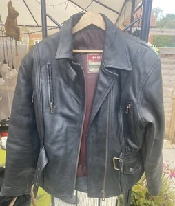 Held Women’s Motorcycle Jacket Real Leather In Very Good Condition - Picture 1 of 7