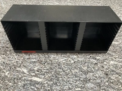 Laserline 36 CD Compact Disc Desk Top Wall Mount Storage Holder Case Black - Image 1 of 4