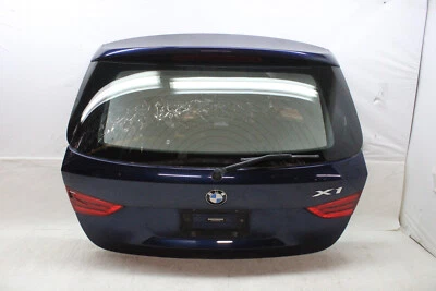 2014 BMW X1 TRUNK LID GATE ASSEMBLY BLUE A76 OEM 12 13 14 15 - Image 1 of 4