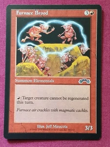 Magic The Gathering EXODUS FURNACE BROOD red card MTG - Picture 1 of 2