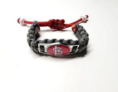 St. Louis Cardinals регулируемый браслет вентилятор одежды и сувениры бейсбол MLB - Изображение 1 из 4