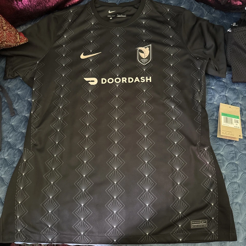 Nike Angel City FC Soccer Jersey Women's XL DV4315-011