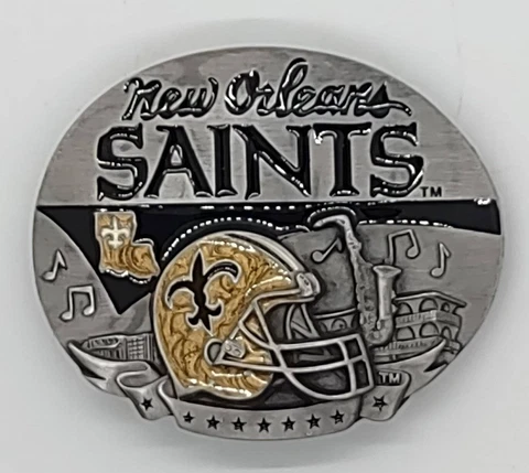 New Orleans Saints Belt Buckle Cover