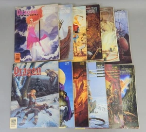 1988 D&D Dragon Magazine Lot 12/12 Issues 129-140 - Picture 1 of 7
