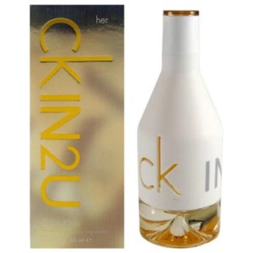 NOVO ck IN2U Eau De Toilette Spray por Calvin Klein, 3,4 fl. oz. (100 ml) - Imagem 1 de 1