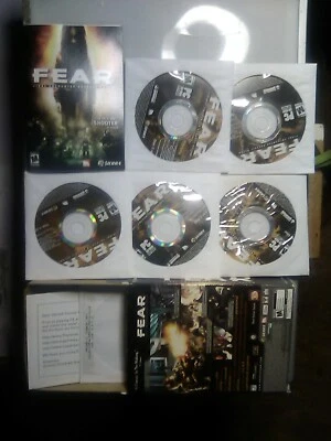 F.E.A.R.: First Encounter Assault Recon PC Video Game FPS shooter guns magic art - Image 1 of 4