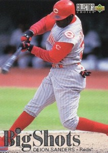 1997 Upper Deck Collector's Choice Deion Sanders Big Shots #9 Scott Clarke EX-NM