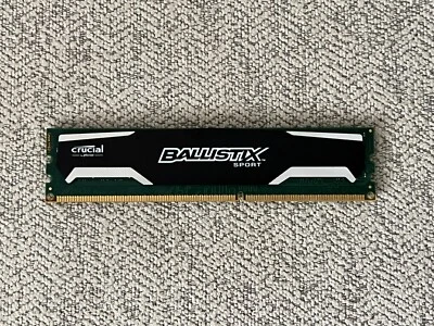 Ballistix Sport 8GB RAM DDR3 1600MHz (PC3-12800) 240-Pin Memory BLS8G3D1609DS1S0 - Image 1 of 2