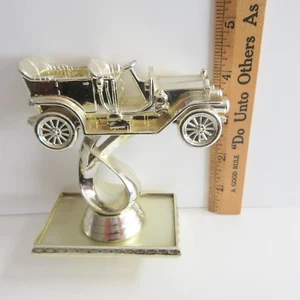 Vintage Automobile Car Trophy Topper Awards Gold Plastic - Picture 1 of 4