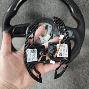 Carbon fiber Steering wheel shift paddles For 2008-2015 Audi TT TTRS R8 - Bild 1 von 2