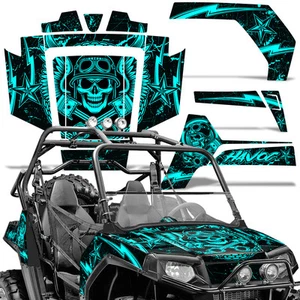 Kit de gráficos calcomanías pegatinas para Polaris RZR 800 S 2006-2010 HAVOC MT - Imagen 1 de 3