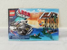 Lego The Lego Movie Bad Cop's Pursuit 70802 - MANUAL BOOKLET ONLY 