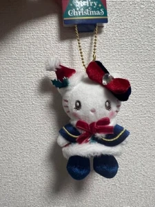 USJ Sanrio Hello Kitty Christmas Plush Mascot Keychain 2024 - Picture 1 of 1
