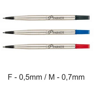 PARKER Rollerball-Mine F 0,5mm M 0,7mm [Farbe / Stärke wählbar] - Bild 1 von 2
