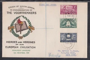 SW Africa Scott 163-5 FDC - Monumento Voortrekker T4 - Imagen 1 de 1