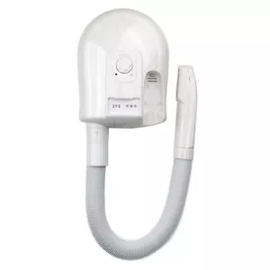 BATHROOM HAIR DRYER WALL MOUNTED COMMERCIAL SHAVER SOCKET ELECTRIC IP RATED - Picture 1 of 4