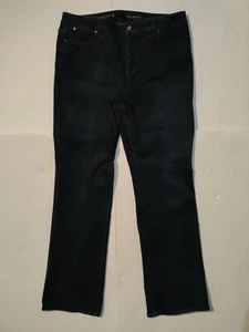 Talbots Heritage Womens Size 16 Dark Blue Boot Cut Jeans - Picture 1 of 9