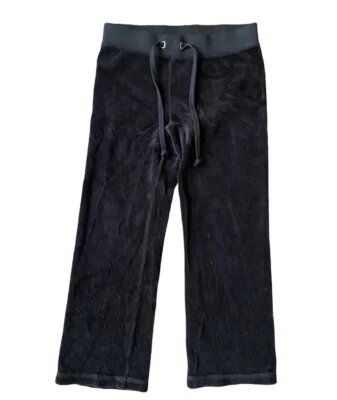 Juicy Couture  Toddler Girl Velour Terry Pants  Black  Size 3T/4T  New - Image 1 of 4