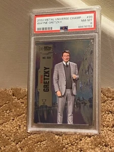 2022 Metal Universe Champ Premium Wayne Gretzky PSA 8 #20 Card POP 1 - Bild 1 von 1