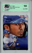 Seiya Suzuki 2022 Topps Game Within the Game #10 Chicago Cubs Rookie Card PGI 10