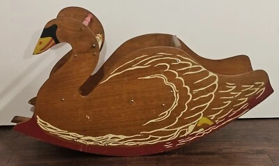 Still Rockin! 双 SwanRocker 孟格尔玩具 - 1930 年代  — 第 1/4 张图片