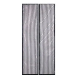 2x Auto Mesh Hands-Free Screen Door Mesh Magnets Anti-bug fly Mosquito NO BOX - Picture 1 of 11