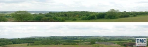 ID204-N ID Backscenes N Distant Town 3 Metres Long in 2 sections (23cm x 300cm) - Picture 1 of 1