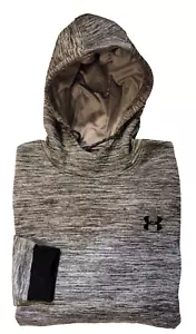 Under Armour Men's Hoodie Grey Black Long Sleeve Size L - Picture 1 of 6