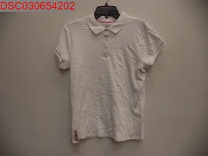 Stain, Izod Plus Girls White Uniform Polo Shirt XL (18.5) 192042994864 - Picture 1 of 8