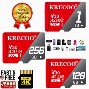 Memory Card 64GB 128GB 256GB 1TB SDXC/SDHC Mini SD Card Class 10 TF Flash Lot - Picture 1 of 17
