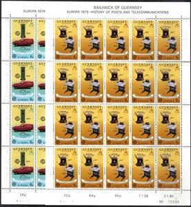 GUERNSEY 1979 Europa 2 MF MNH** - Picture 1 of 1