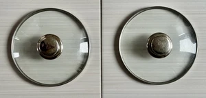 Meyer Cook n Look Glasdeckel x 2 18 cm Top Zustand - Bild 1 von 3