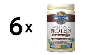 6 x Garden of Life RAW Organic Protein, Chocolate Cacao - 664g (90,36 EUR/kg) - Bild 1 von 1