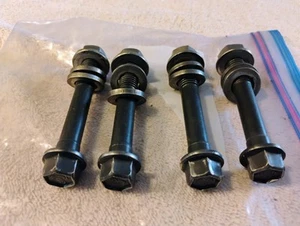 All 4 - 1984 thru 1996 Corvette C4 Lower Control Arm Mounting Bolts, free ship - Picture 1 of 2