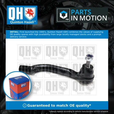 Extremo de varilla de amarre / oruga para NISSAN X-TRAIL T31 2.0D derecha 07 a 13 junta calidad QH Foto 1 de 4